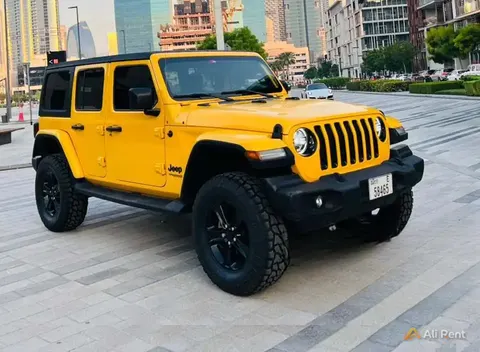 إيجار Jeep Wrangler 2021 في دبي