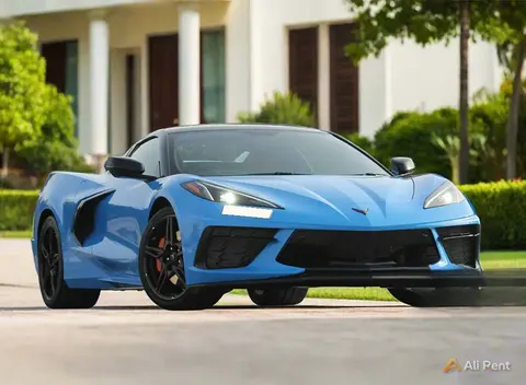 إيجار Chevrolet Corvette croc 2022 في دبي